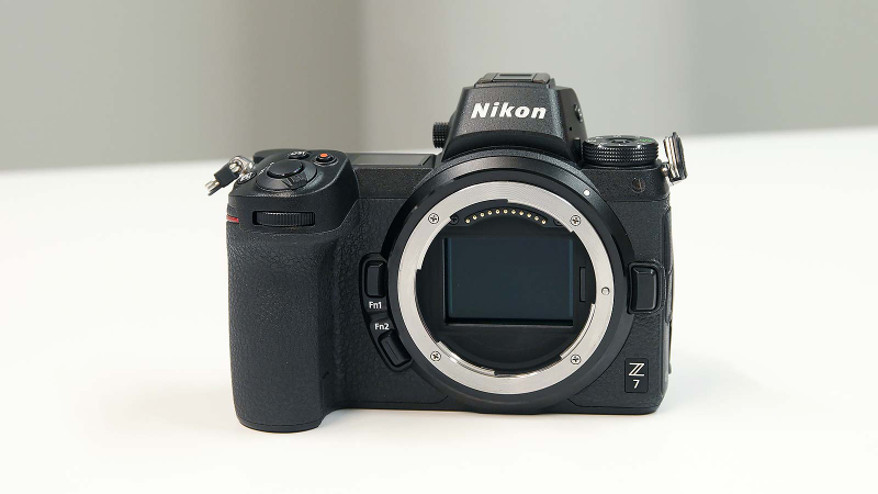 Here’s the obligatory shot of the Z7's sensor and mount.